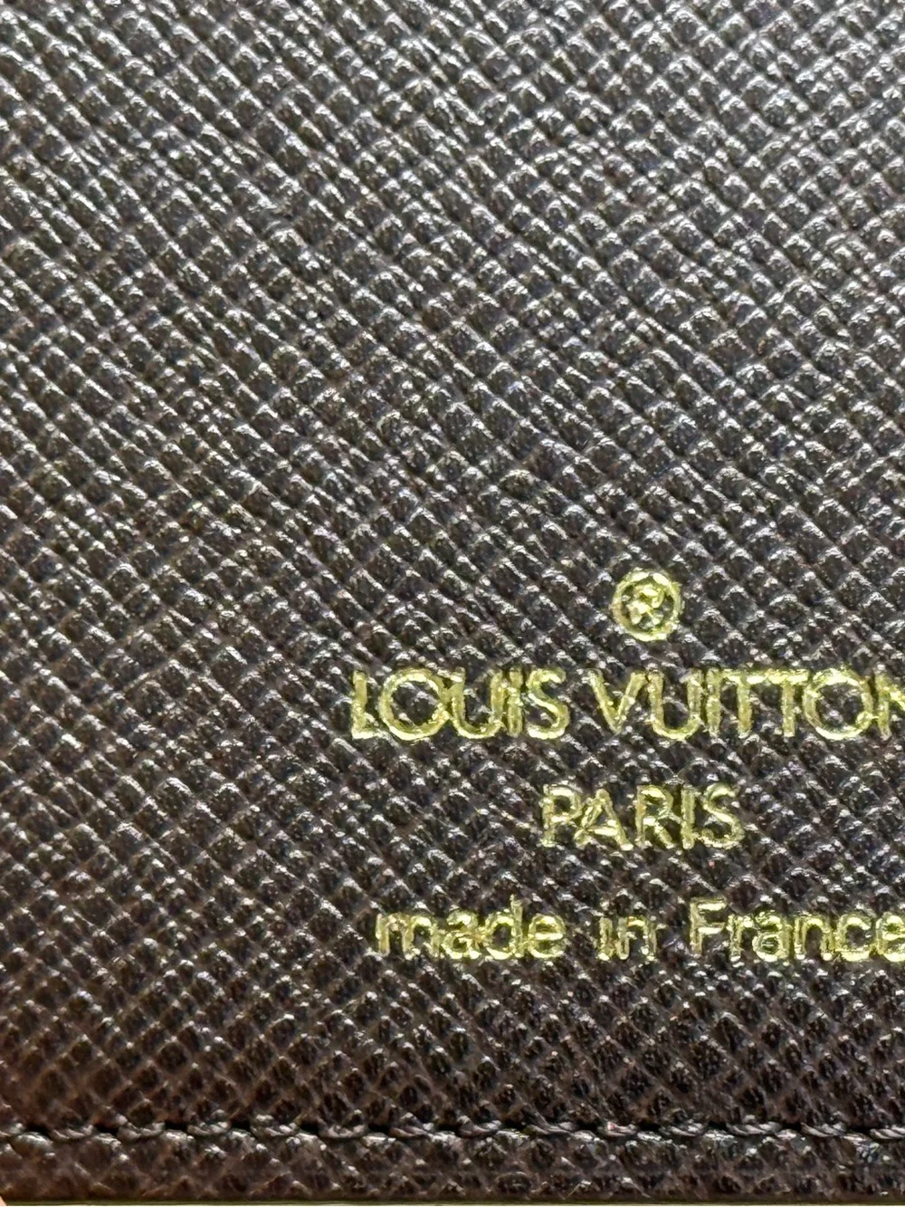 LOUIS VUITTON Limited Edition Damier Canvas Centenaire Checkbook Wallet